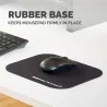 Fellowes MOUSE PAD MICROBAN/BLACK 5933907 FELLOWES