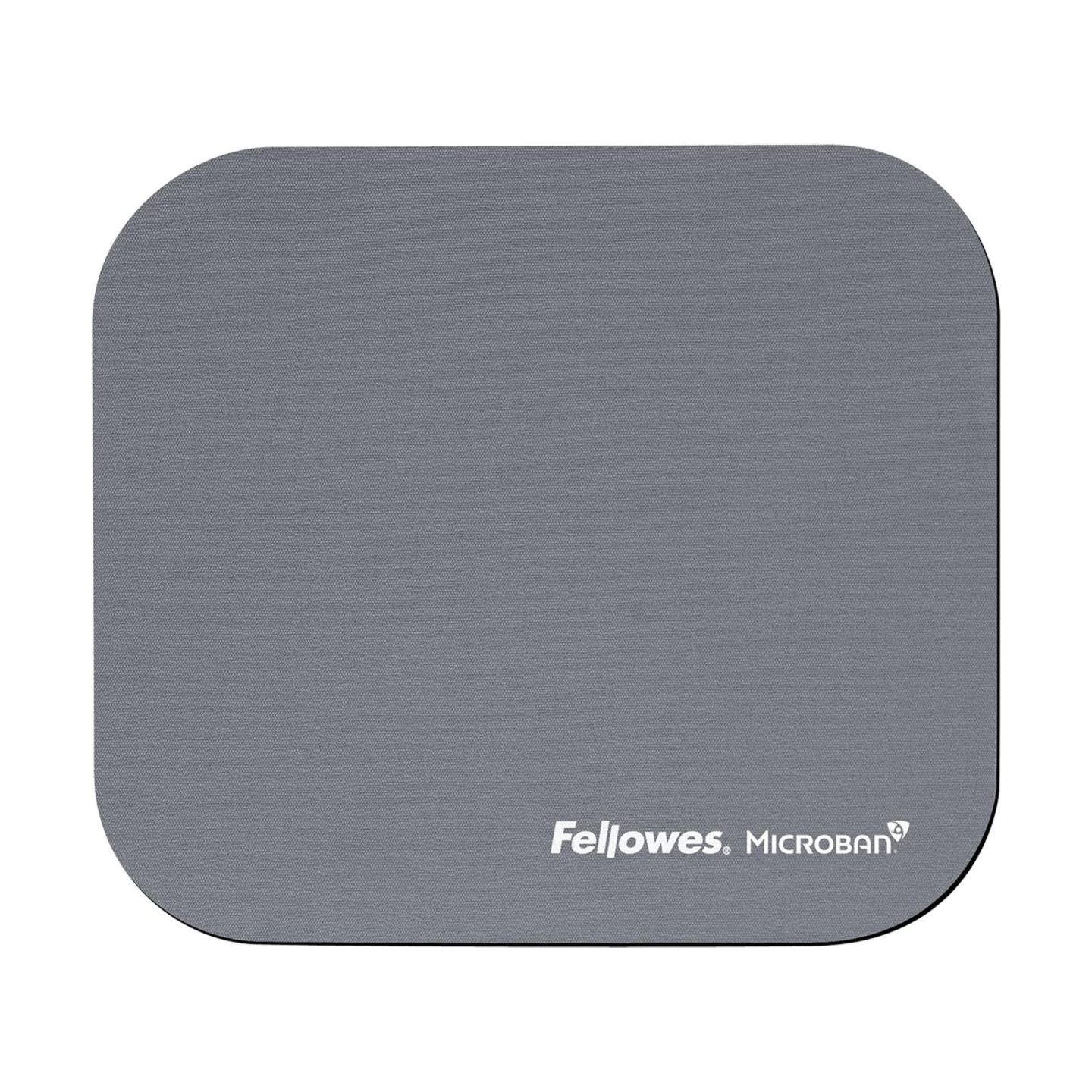 Fellowes MOUSE PAD MICROBAN/SILVER 5934005 FELLOWES