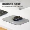 Fellowes MOUSE PAD MICROBAN/SILVER 5934005 FELLOWES