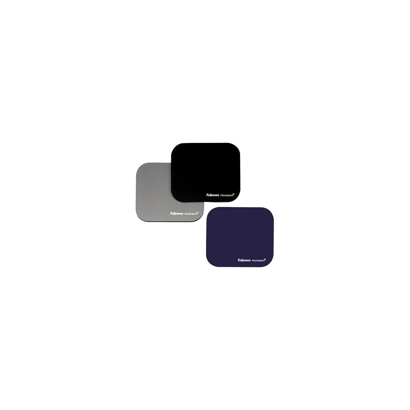 Fellowes MOUSE PAD MICROBAN/SILVER 5934005 FELLOWES