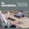 Fellowes XL Mousepad | Breyta | 280 x 210 x 2.5 mm | Grey