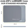Fellowes XL Mousepad | Breyta | 280 x 210 x 2.5 mm | Marine