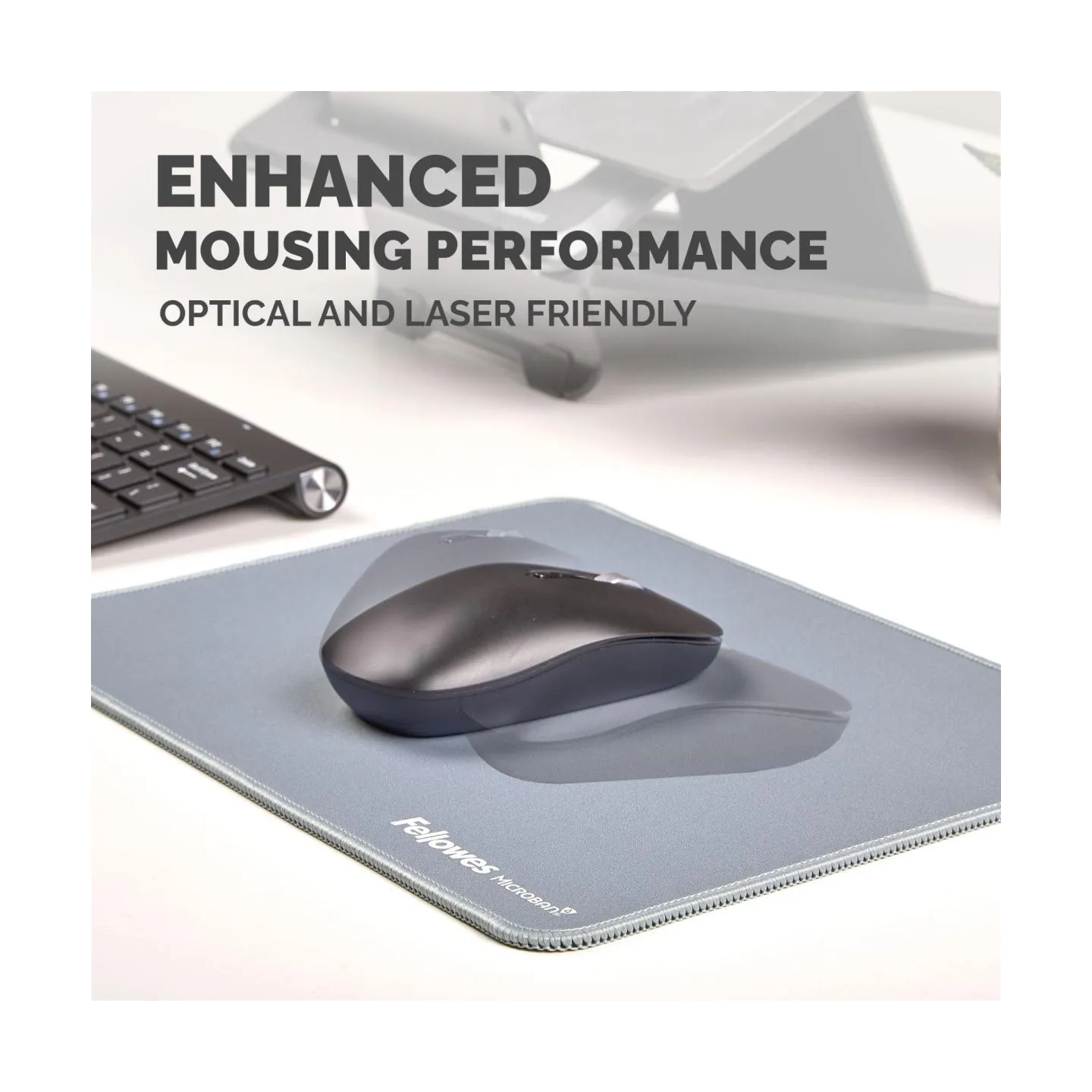 Fellowes XL Mousepad | Breyta | 280 x 210 x 2.5 mm | Marine