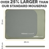 Fellowes XL Mousepad | Breyta | 280 x 210 x 2.5 mm | Sage