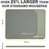 Fellowes XL Mousepad | Breyta | 280 x 210 x 2.5 mm | Sage
