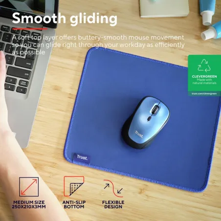 Trust MOUSE PAD BOYE ECO/BLUE 24744 TRUST