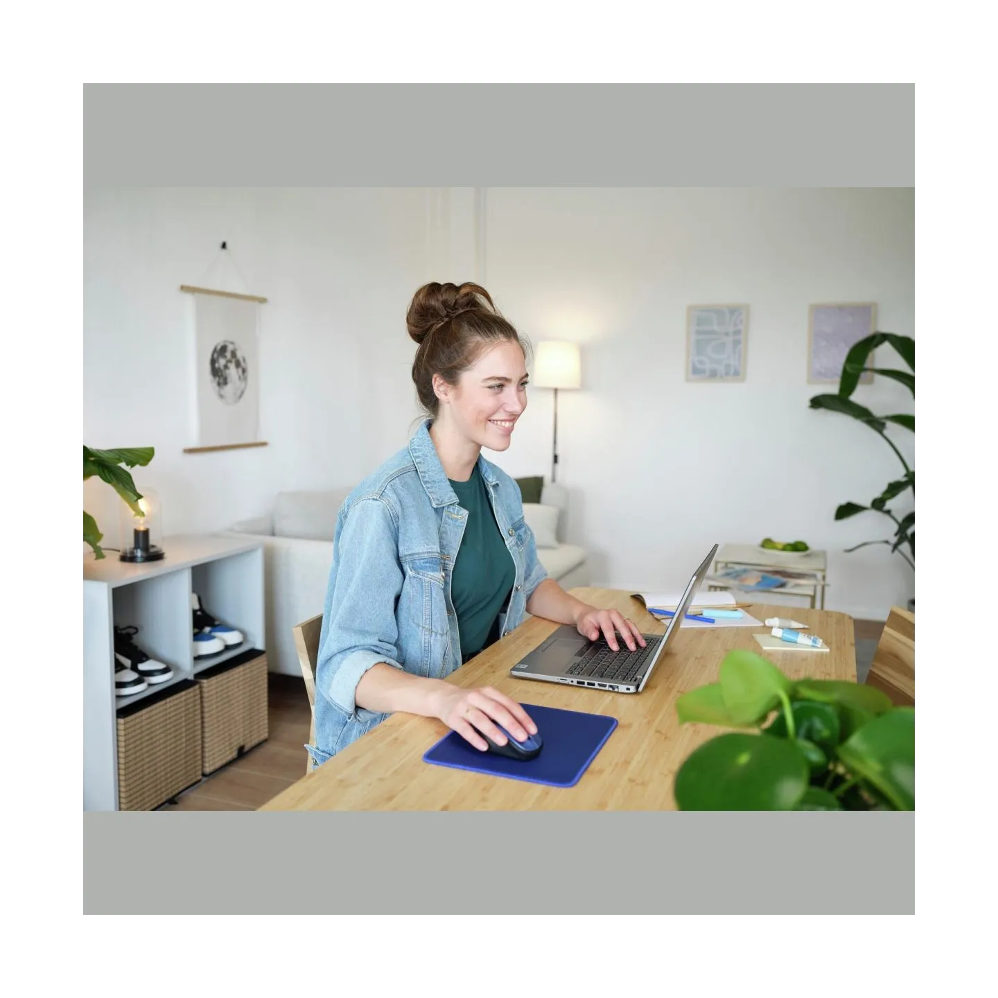 Trust MOUSE PAD BOYE ECO/BLUE 24744 TRUST