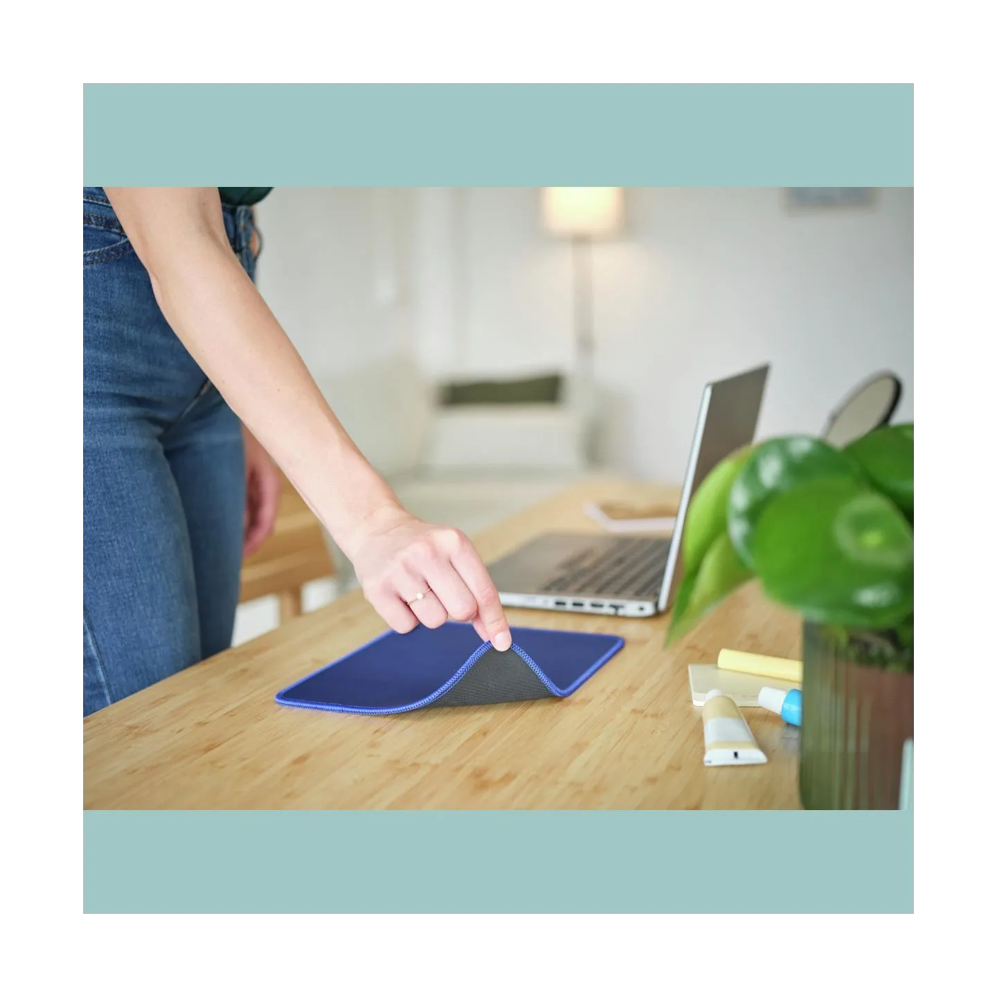 Trust MOUSE PAD BOYE ECO/BLUE 24744 TRUST