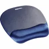 Fellowes | Foam mouse pad with wrist support | Mouse pad with wrist pillow | 202 x 235 x 25 mm | Sapphire