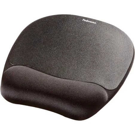 Fellowes | Mouse pad with wrist pillow | 202 x 235 x 25.4 mm | Black