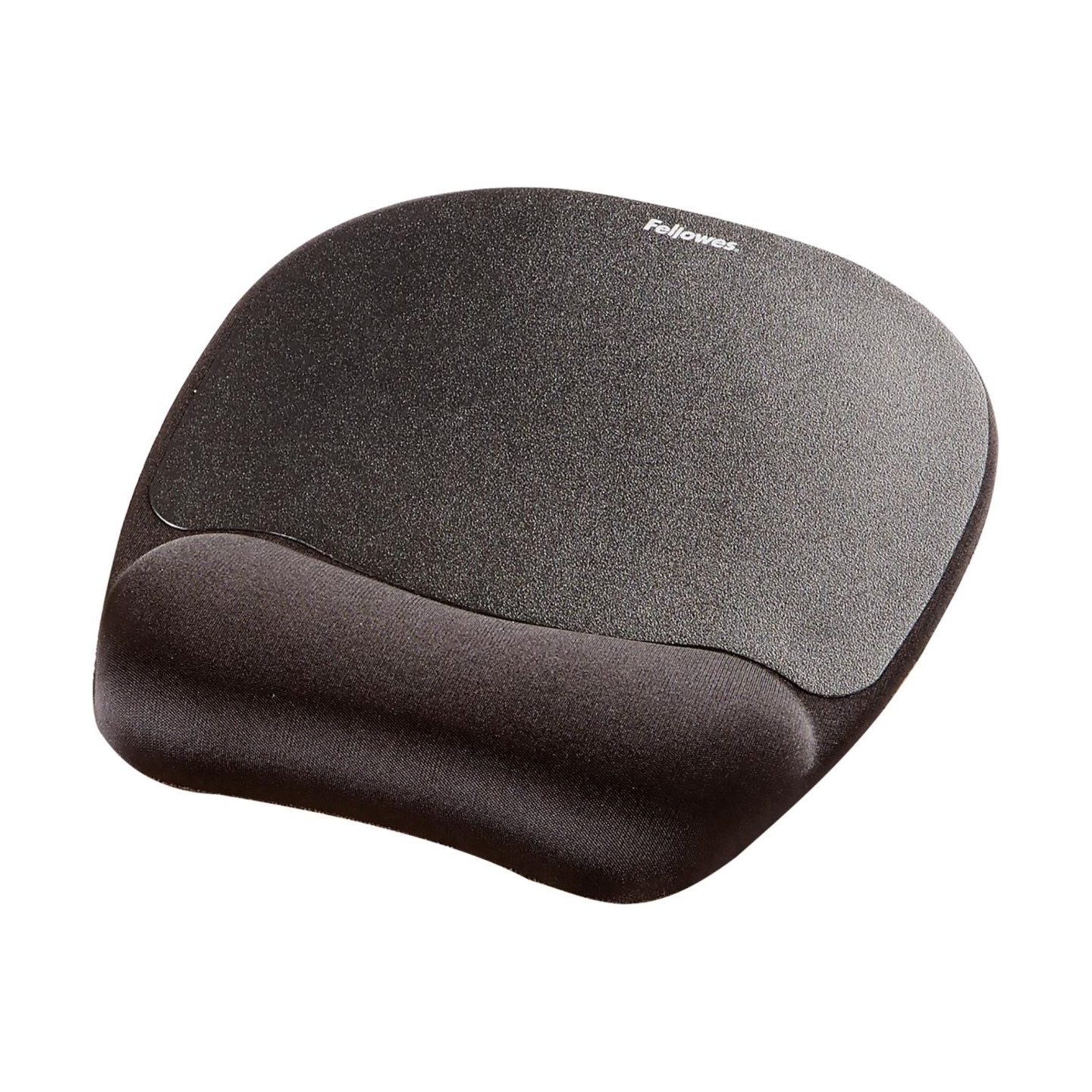 Fellowes | Mouse pad with wrist pillow | 202 x 235 x 25.4 mm | Black