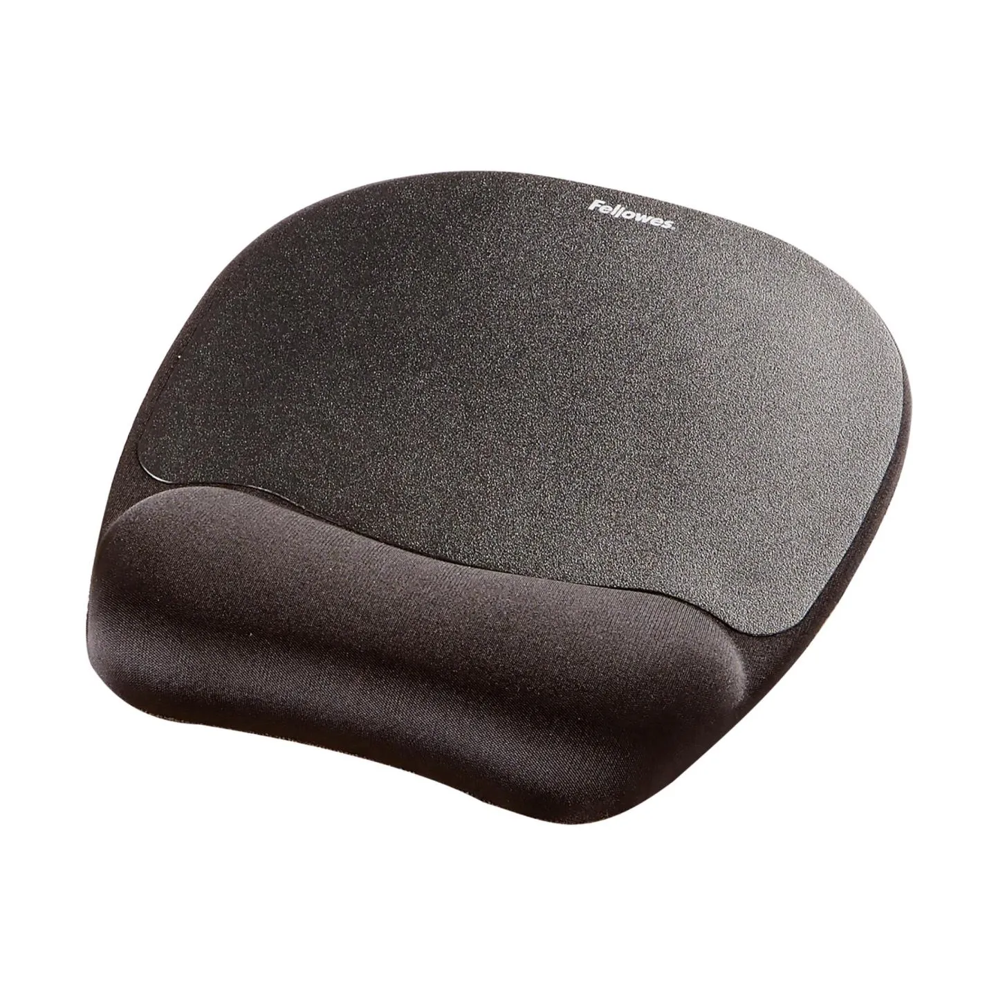 Fellowes | Mouse pad with wrist pillow | 202 x 235 x 25.4 mm | Black