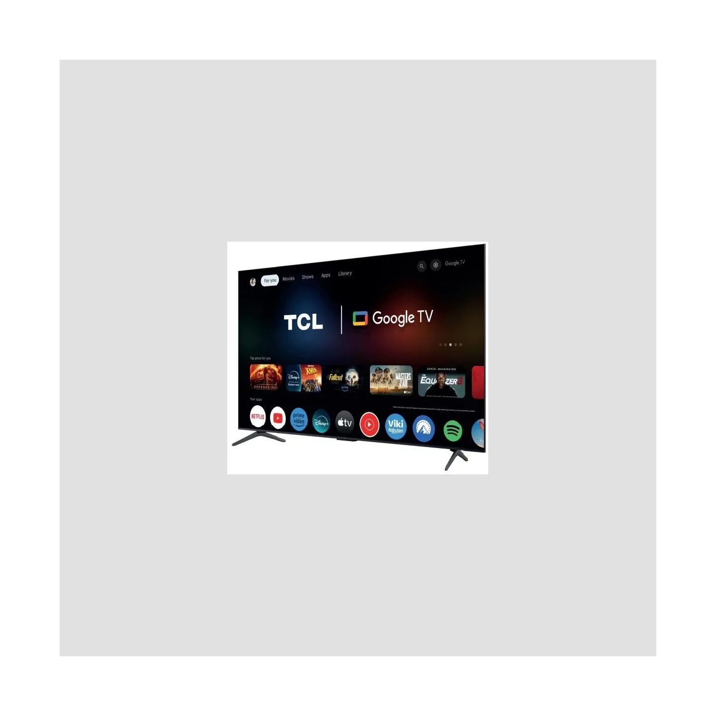 TCL TV Set|TCL|55 "|4K Ultra HD|3840 x 2160 pixels|Flat|QD-Mini LED|55C61K