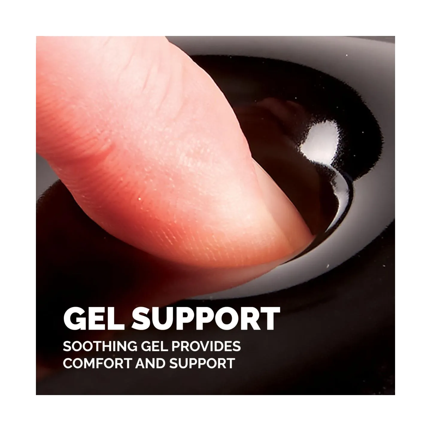 Fellowes | Mouse pad with wrist support CRYSTAL | Mouse pad with wrist pillow | 202 x 235 x 25  mm | Black