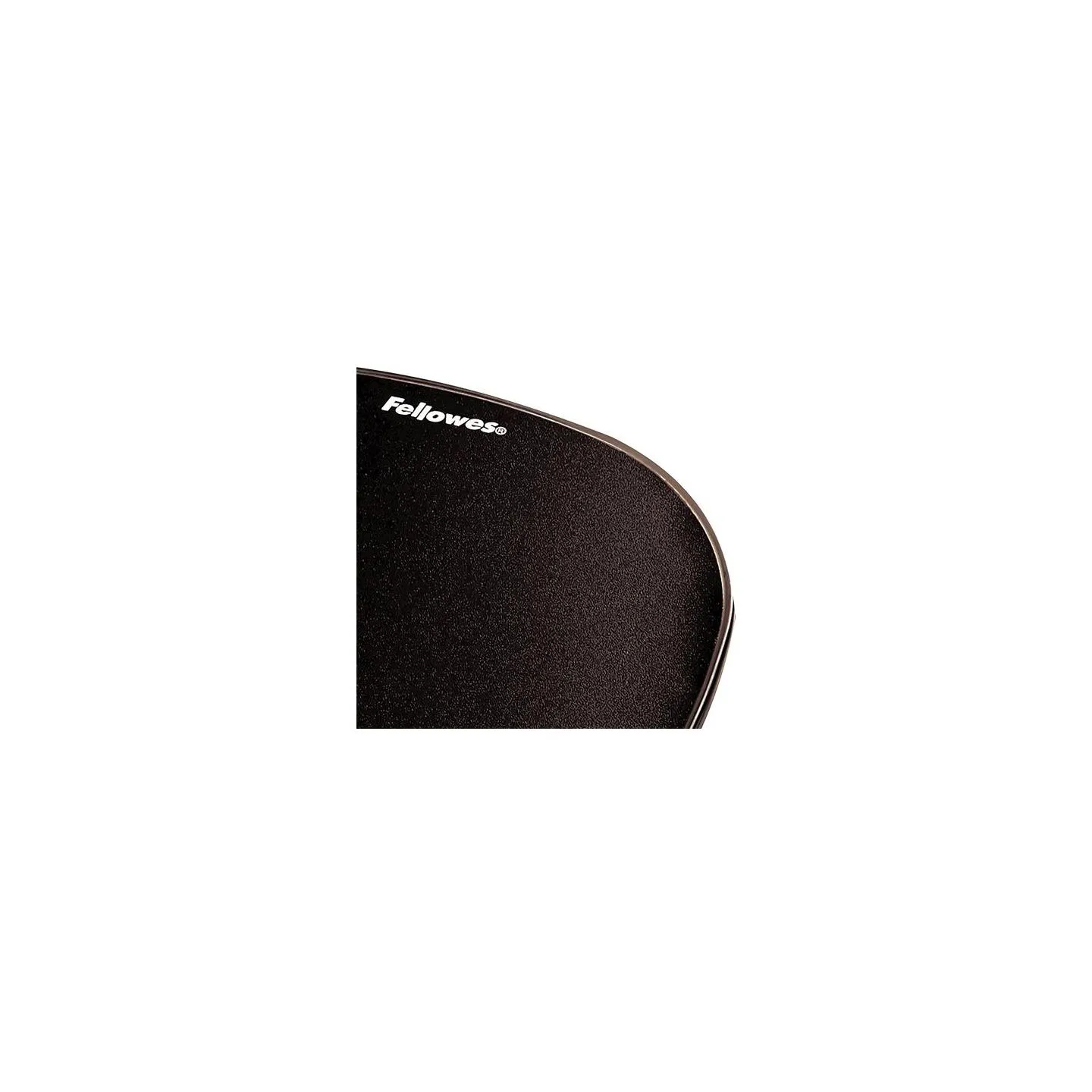 Fellowes | Mouse pad with wrist support CRYSTAL | Mouse pad with wrist pillow | 202 x 235 x 25  mm | Black