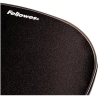Fellowes | Mouse pad with wrist support CRYSTAL | Mouse pad with wrist pillow | 202 x 235 x 25  mm | Black