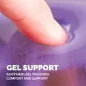 Fellowes MOUSE PAD CRYSTAL GEL/PURPLE 9144104 FELLOWES