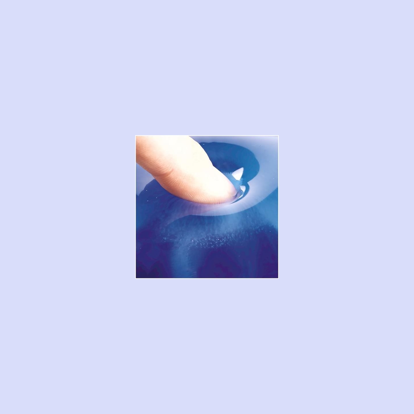 Fellowes | Mouse pad with wrist support CRYSTAL | Mouse pad with wrist pillow | 230 x 202 x 32 mm | Blue