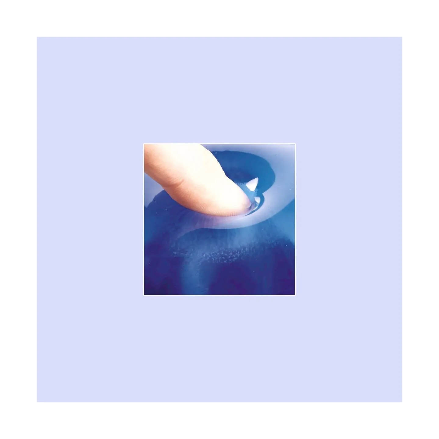 Fellowes | Mouse pad with wrist support CRYSTAL | Mouse pad with wrist pillow | 230 x 202 x 32 mm | Blue