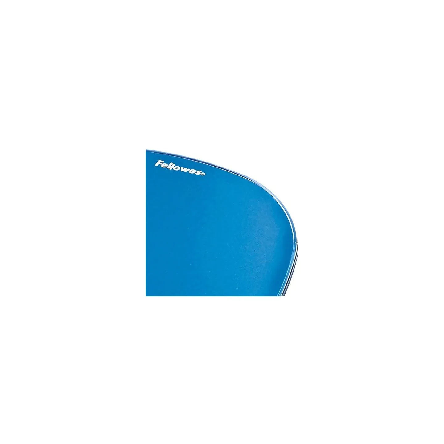 Fellowes | Mouse pad with wrist support CRYSTAL | Mouse pad with wrist pillow | 230 x 202 x 32 mm | Blue