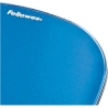 Fellowes | Mouse pad with wrist support CRYSTAL | Mouse pad with wrist pillow | 230 x 202 x 32 mm | Blue