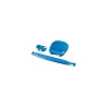 Fellowes | Mouse pad with wrist support CRYSTAL | Mouse pad with wrist pillow | 230 x 202 x 32 mm | Blue