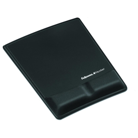 Fellowes MOUSE PAD WRIST SUPPORT/BLACK 9181201 FELLOWES