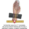 Fellowes MOUSE PAD WRIST SUPPORT/BLACK 9181201 FELLOWES
