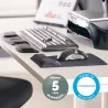 Fellowes MOUSE PAD WRIST SUPPORT/BLACK 9181201 FELLOWES
