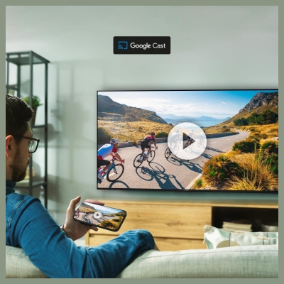 Thomson TV Set|THOMSON|55 "|4K Ultra HD|3840 x 2160 pixels|Flat|16:9|QD-Mini LED|55MG7C15