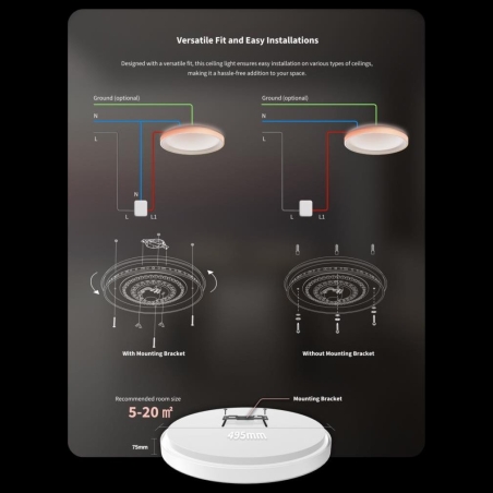 Aqara Smart Light Bulb|AQARA|T1M|ZigBee|White|CL-L02D