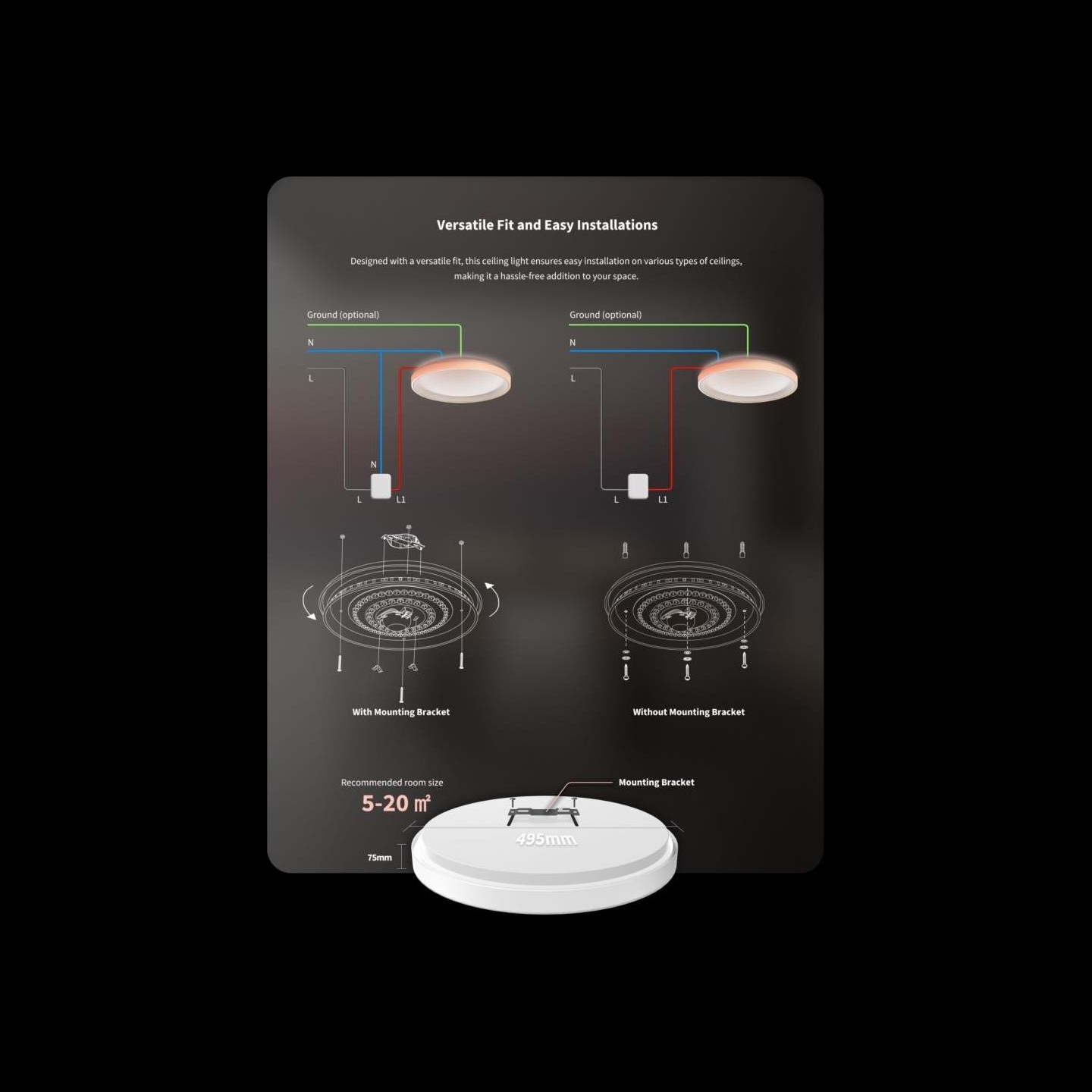 Aqara Smart Light Bulb|AQARA|T1M|ZigBee|White|CL-L02D