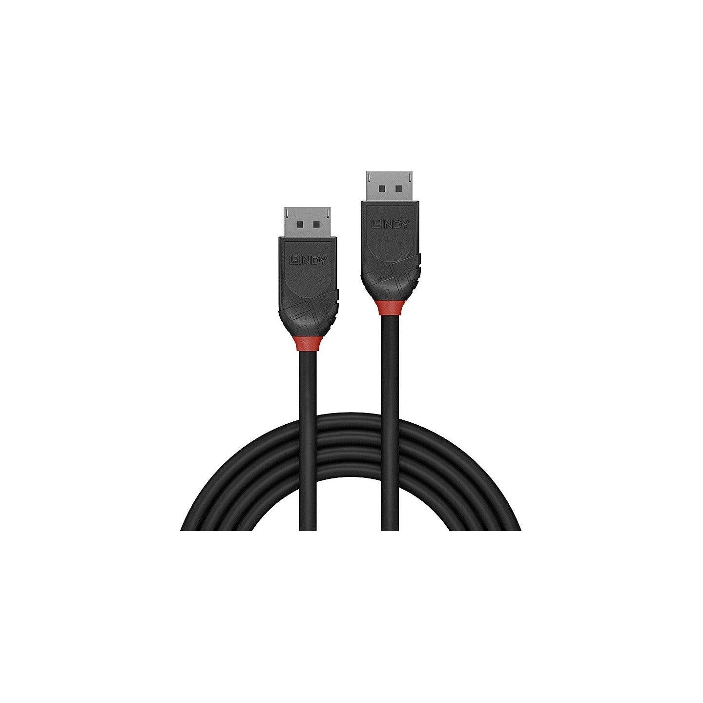 Lindy CABLE DISPLAY PORT 2M/BLACK 36492 LINDY
