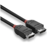 Lindy CABLE DISPLAY PORT 2M/BLACK 36492 LINDY