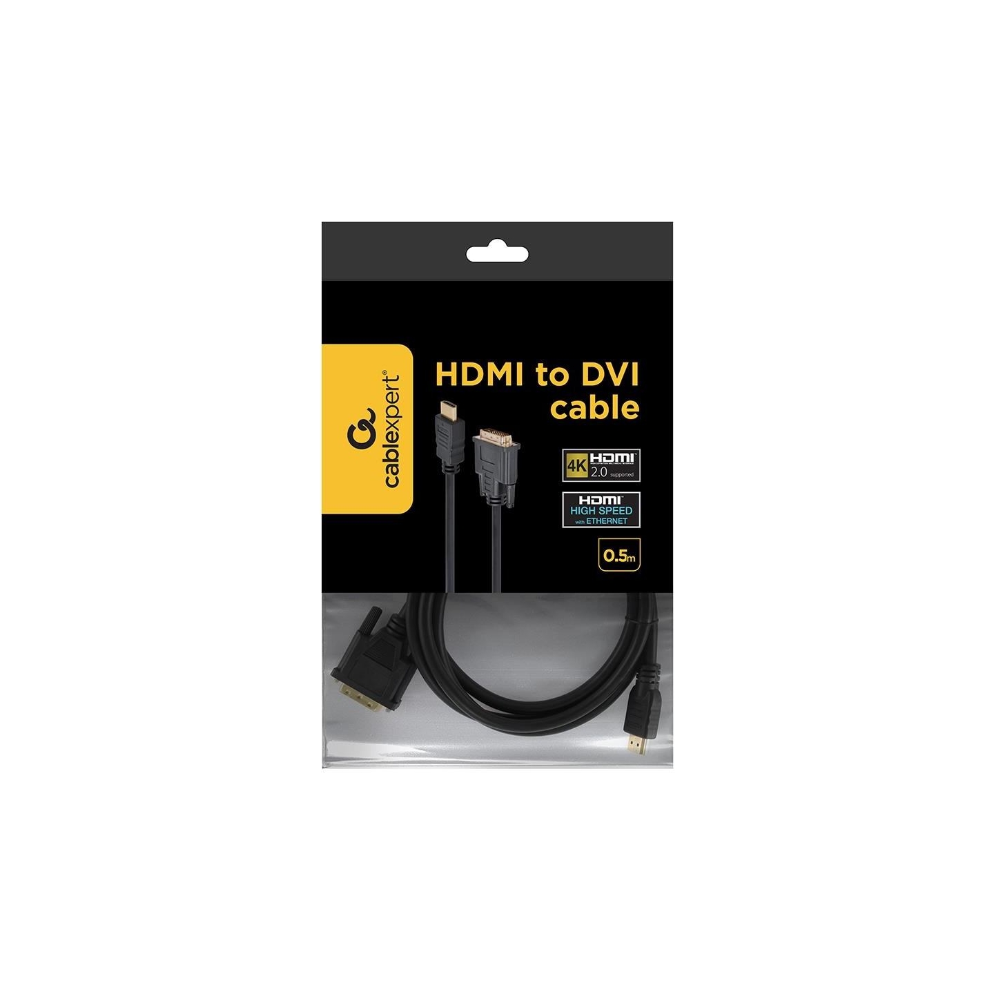 Gembird HDMI to DVI male-male cable