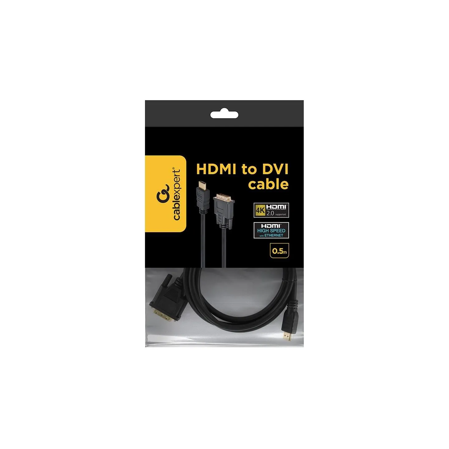 Gembird HDMI to DVI male-male cable