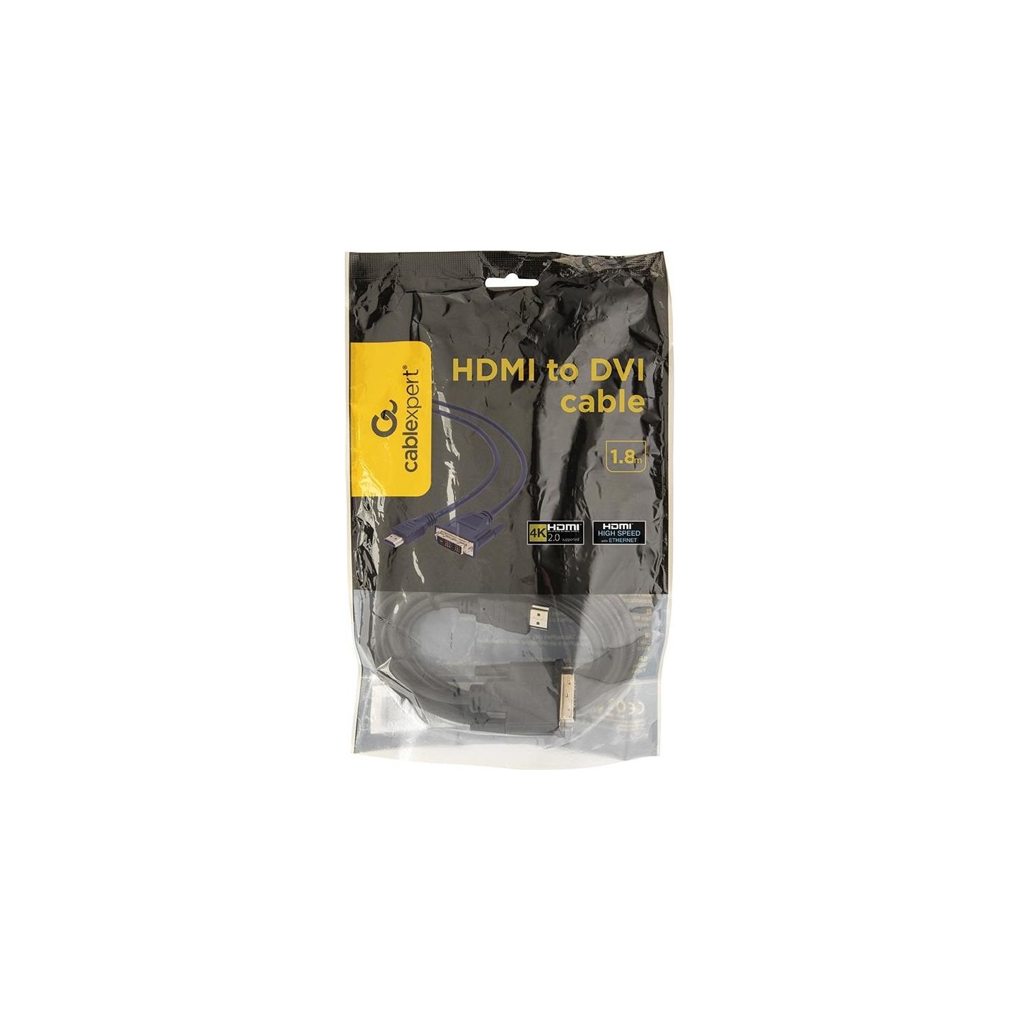 Gembird HDMI to DVI male-male cable