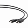 Gembird cable DISPLAYPORT M -> HDMI M 1m
