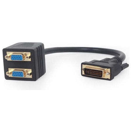Gembird CABLE SPLITTER DVI TO DUAL VGA/A-DVI-2VGA-01 GEMBIRD
