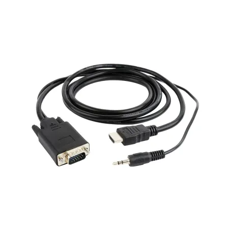 Gembird CABLE HDMI-VGA +3.5MM/1.8M A-HDMI-VGA-03-6 GEMBIRD