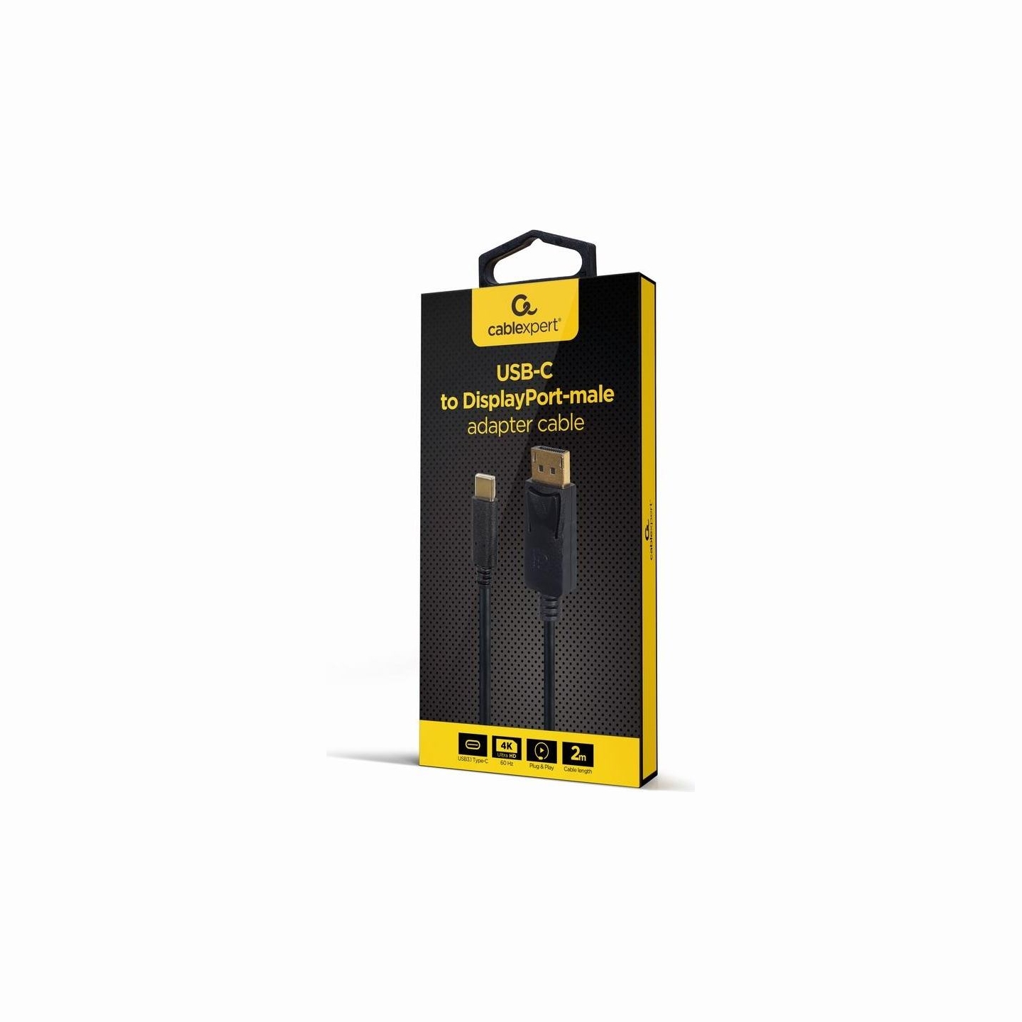 Gembird CABLE USB-C TO DP 2M/A-CM-DPM-01 GEMBIRD