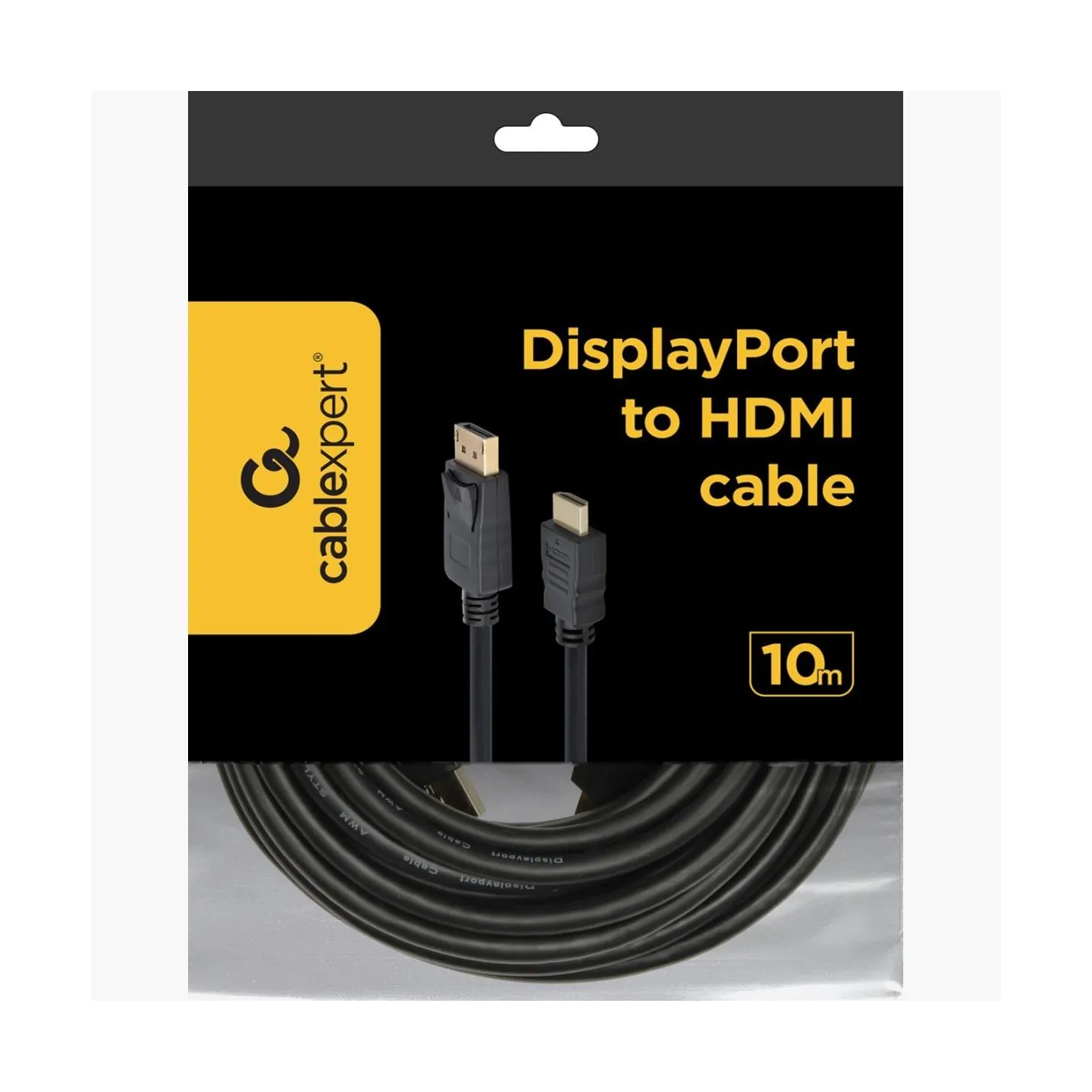 Gembird CABLE DISPLAY PORT TO HDMI/10M CC-DP-HDMI-10M GEMBIRD