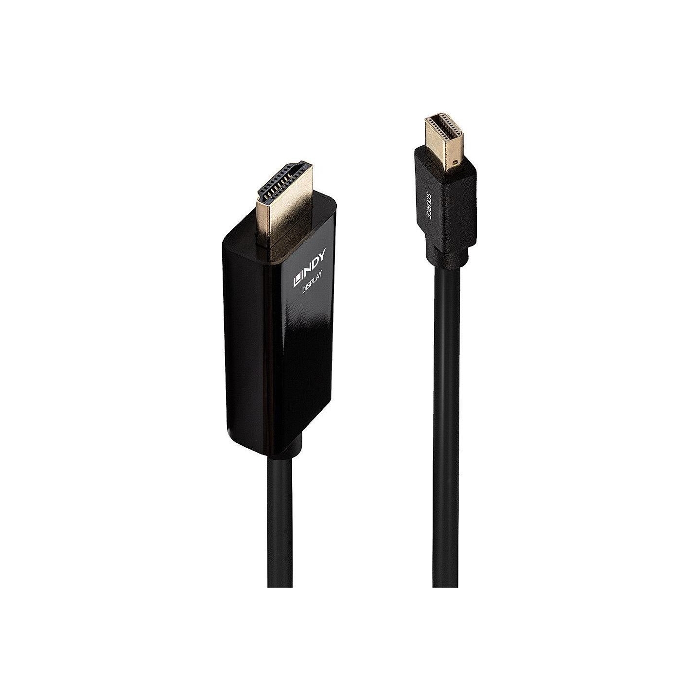 Lindy CABLE MINI DP TO HDMI 1M/36926 LINDY