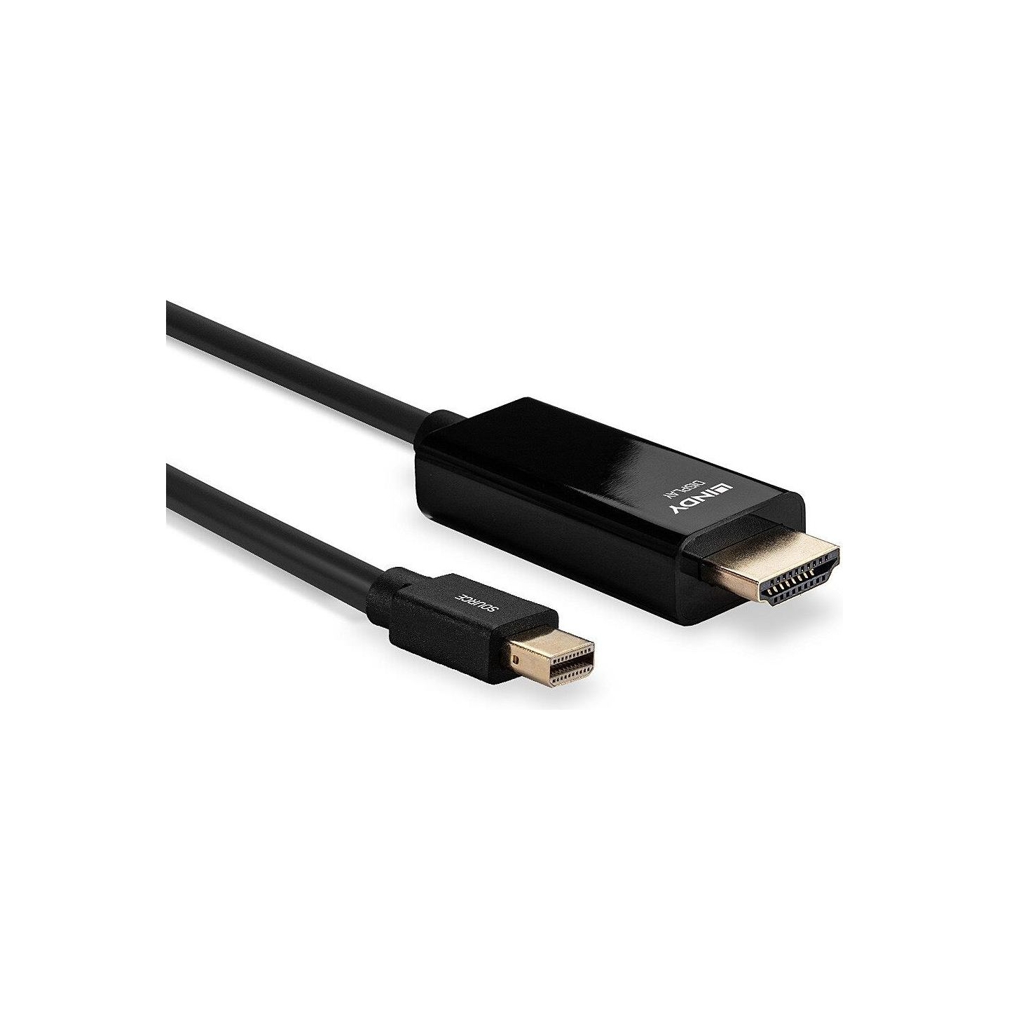 Lindy CABLE MINI DP TO HDMI 1M/36926 LINDY