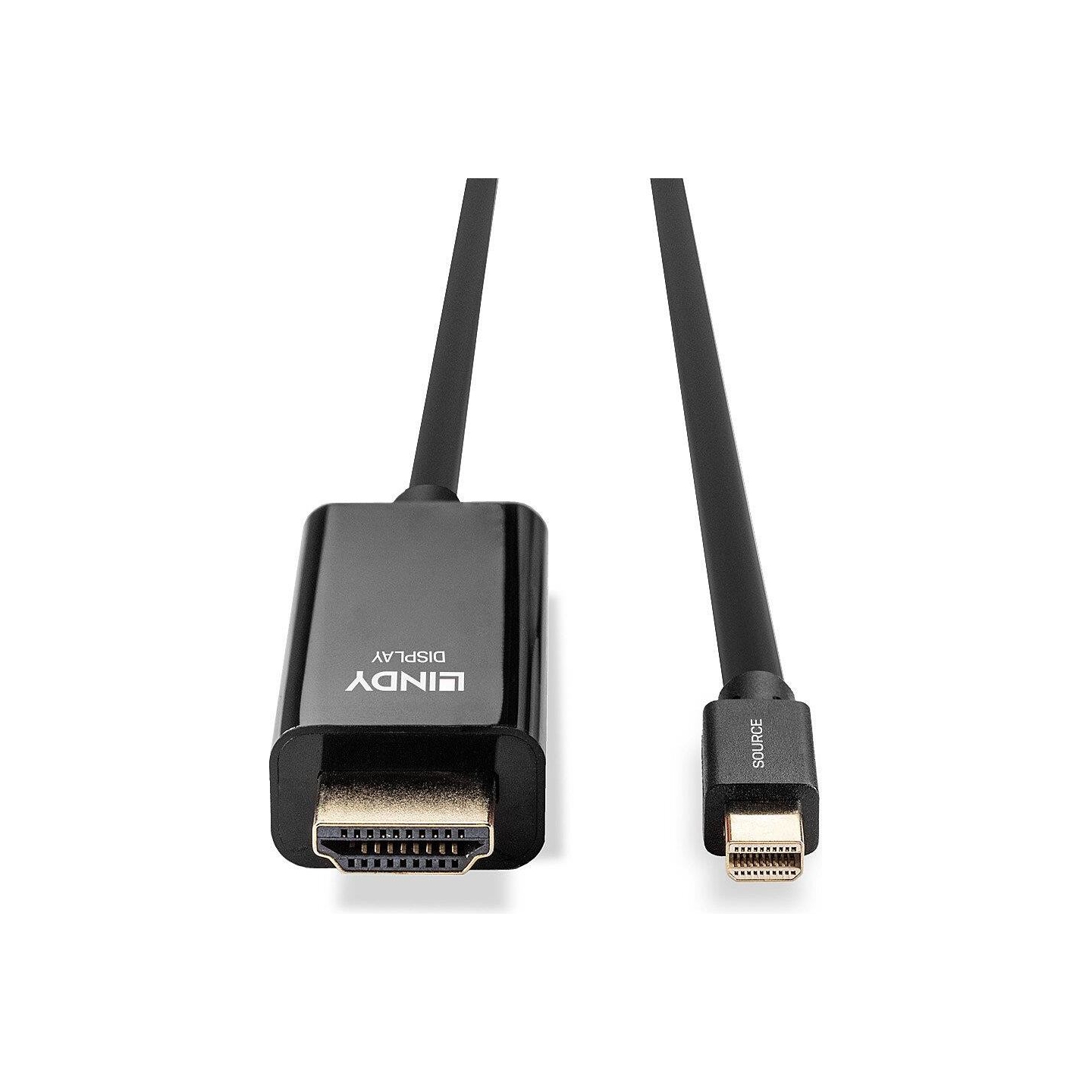 Lindy CABLE MINI DP TO HDMI 1M/36926 LINDY