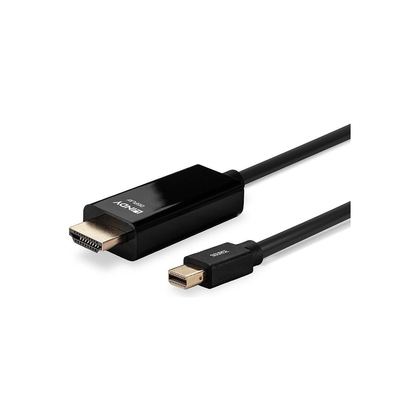 Lindy CABLE MINI DP TO HDMI 1M/36926 LINDY
