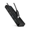 Axagon HUE-C1C 4x USB3.2 Gen 1 Travel hub, USB-C power IN, w. 20cm Type-C cable