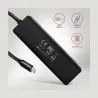 Axagon HUE-C1C 4x USB3.2 Gen 1 Travel hub, USB-C power IN, w. 20cm Type-C cable