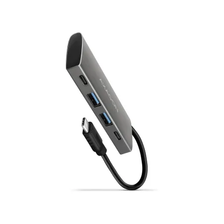 Axagon HMC-4G2 2x USB-A + 2x USB-C, USB-C 3.2 Gen 2 10Gbps hub, 13cm USB-C cable