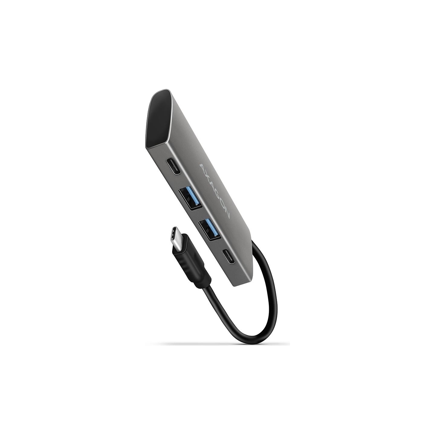Axagon HMC-4G2 2x USB-A + 2x USB-C, USB-C 3.2 Gen 2 10Gbps hub, 13cm USB-C cable